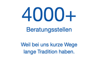 > 4000 Beratungsstellen