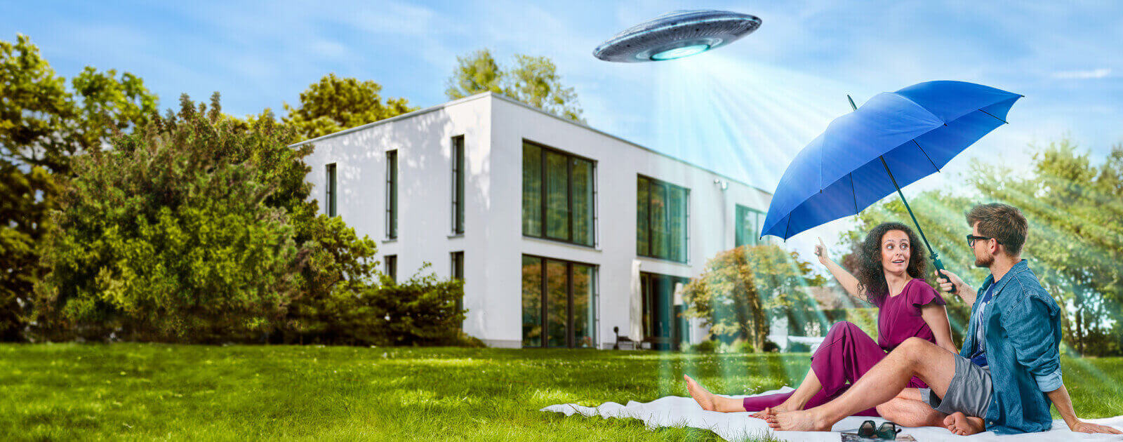 Versicherungskammer Bayern Kampagne Ufo