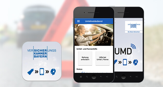 Apps | Unfallmeldedienst | Teaser