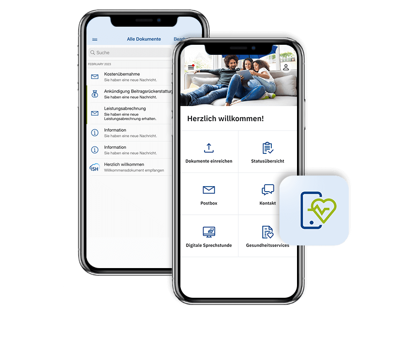 Mein GesundheitsManager-App der Versicherungskammer Bayern