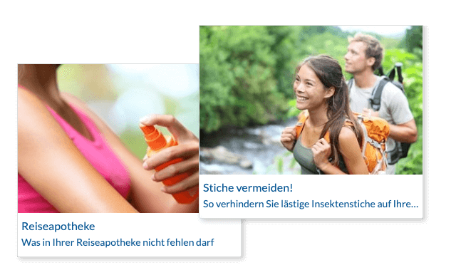 Info-Plattform zu Gesundheit auf Reisen