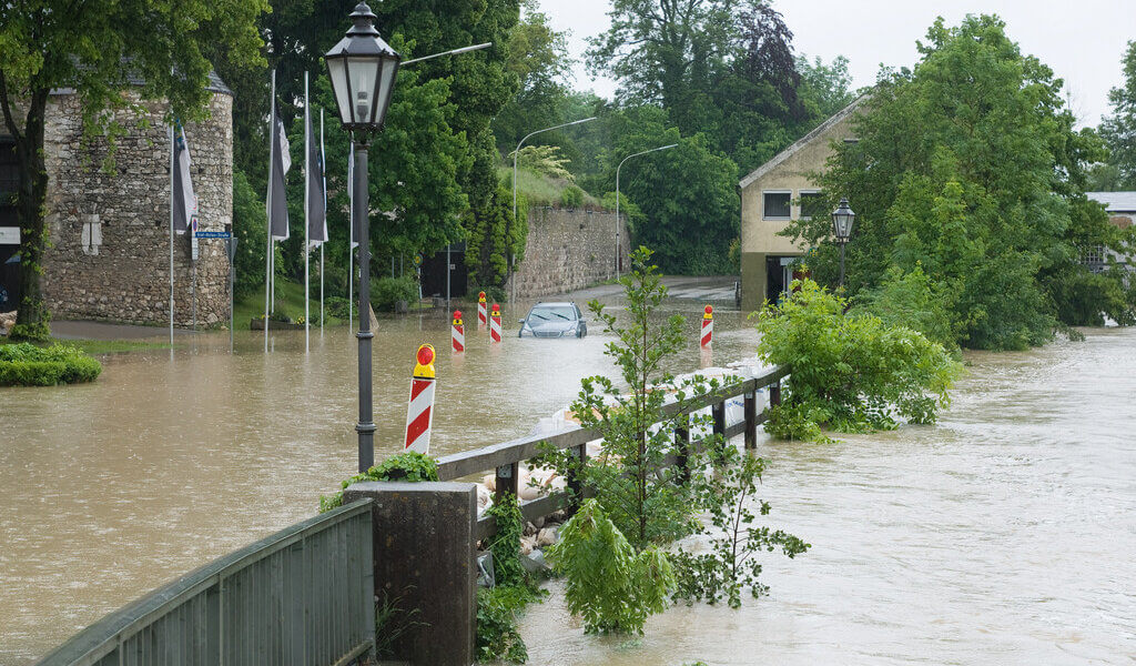 Naturgewalten Hochwasser