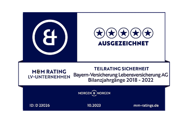 Das Institut für Vorsorge und Finanzplanung bestätigt unseren fondsgebundenen Produkten der privaten Rentenversicherung Beständigkeit in hoher Qualität!