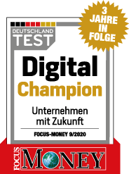 Digital Champion Unternehmen mit Zukunft Siegel Focus Money