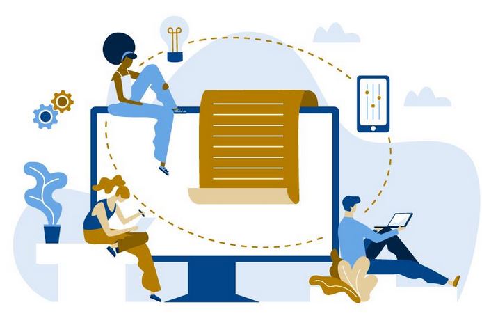 Smart Working Illustration