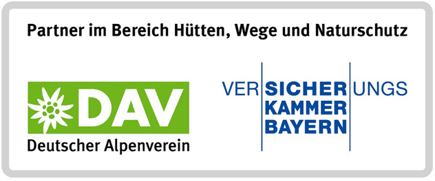 Versicherungskammer Bayern DAV Siegel Deutscher Alpenverein