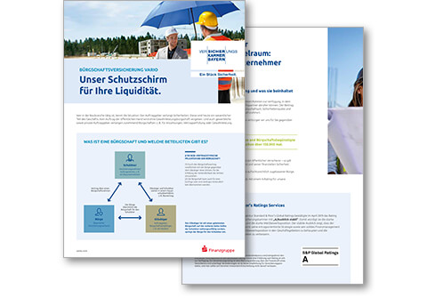 Produktblatt Bürgschaftsversicherung Vario
