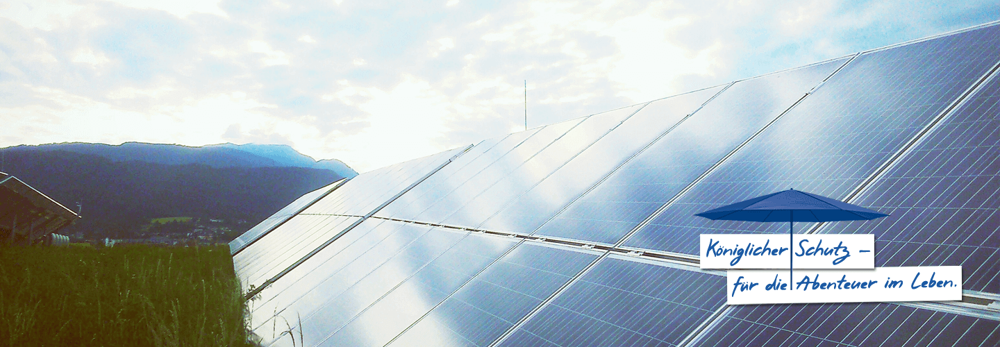 Photovoltaik-Versicherung