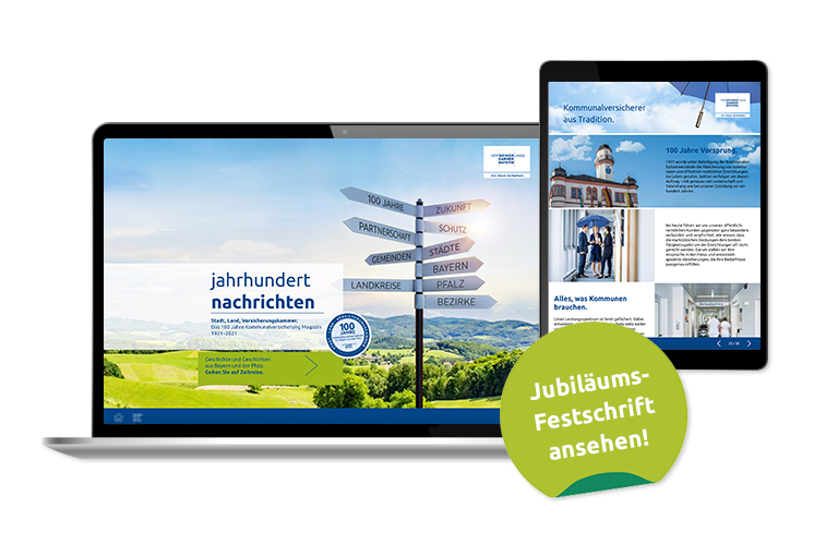 Unsere digitale Jubiläums-Festschrift