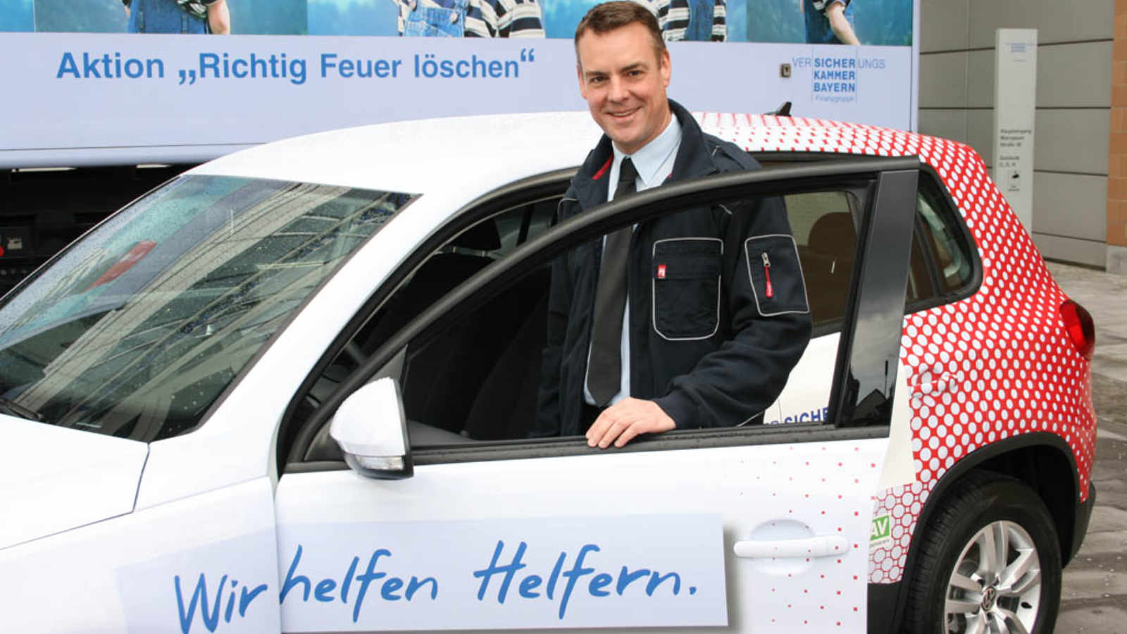 Experte Florian Ramsl vom Sponsoring der Feuerwehr 