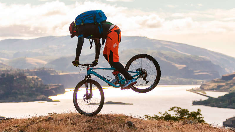 Verletzungsrisiko beim Mountainbiken