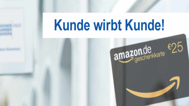 Kunde wirbt Kunde!