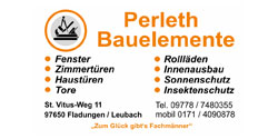 Logo Perleth Bauelemente